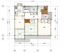 2階から1階へー住まい方を変える為1階を全面リフォーム